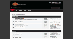 Desktop Screenshot of guzziforum.com
